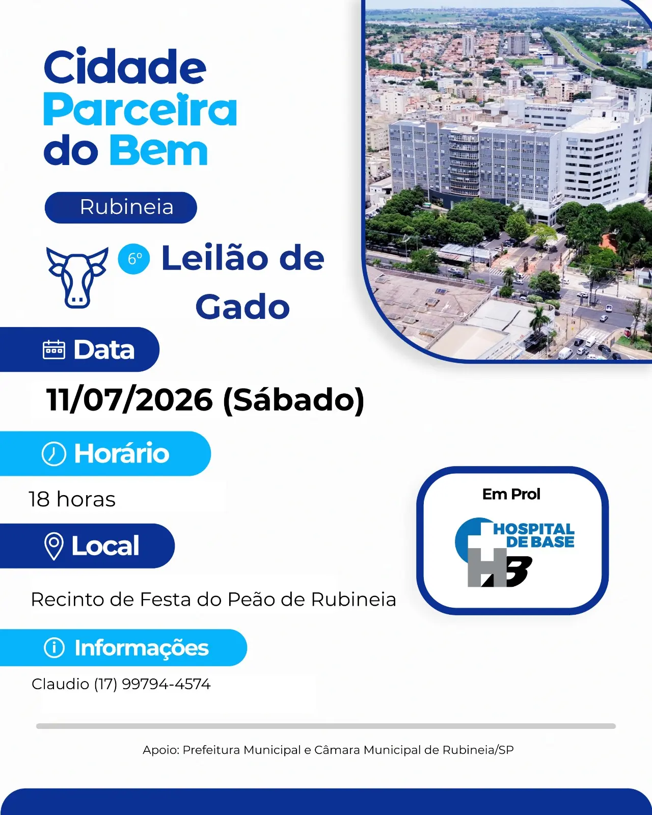 6º Leilão de Gado de Rubineia-SP