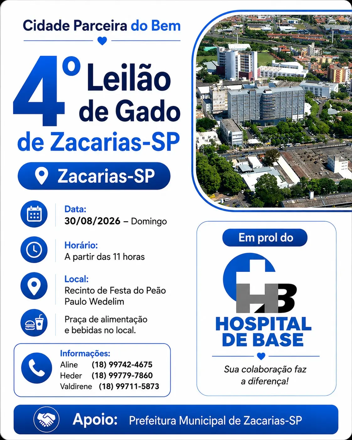 4º Leilão de Gado de Zacarias-SP