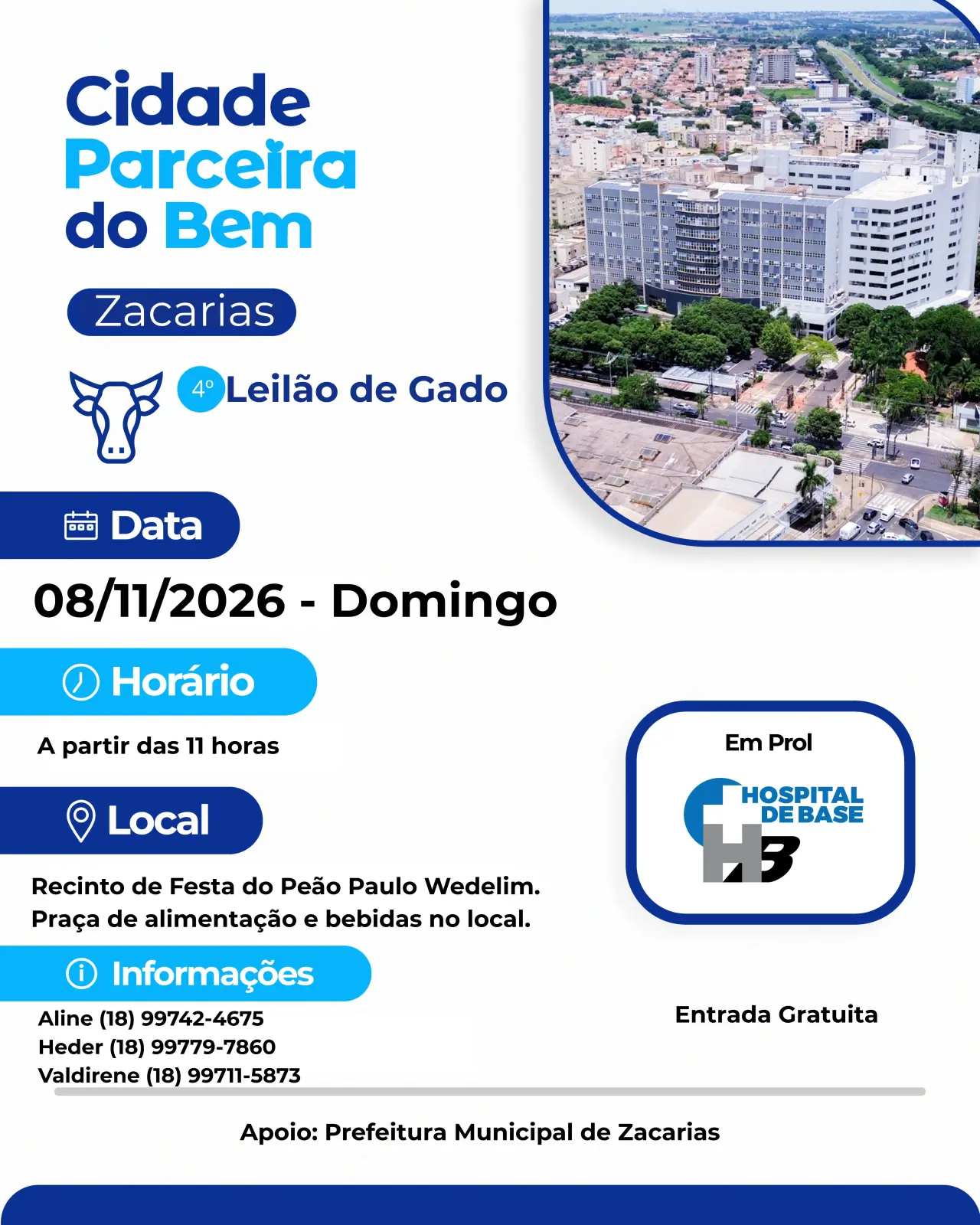 4º Leilão de Gado de Zacarias-SP