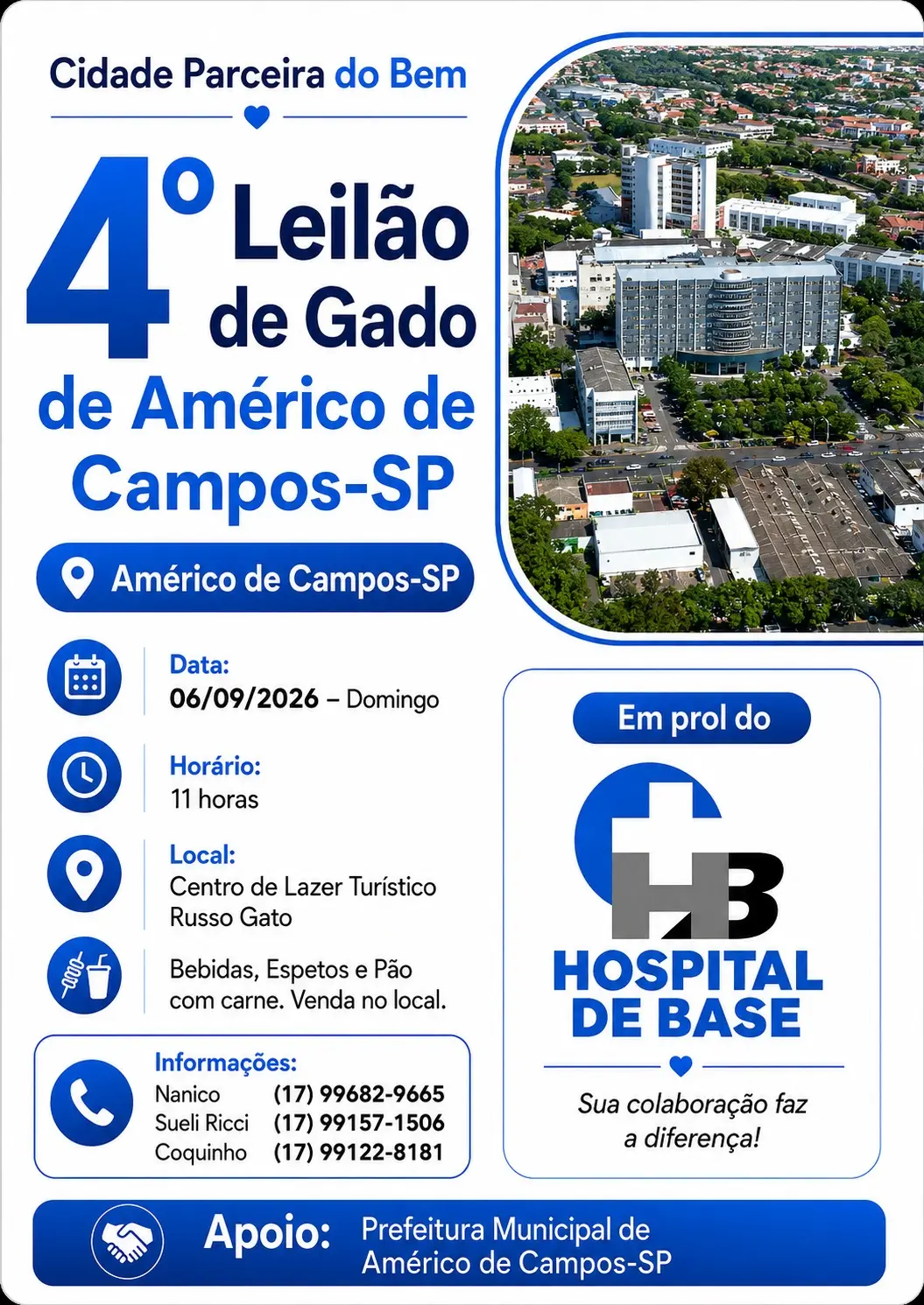 4º Leilão de Gado - Américo de Campos-SP