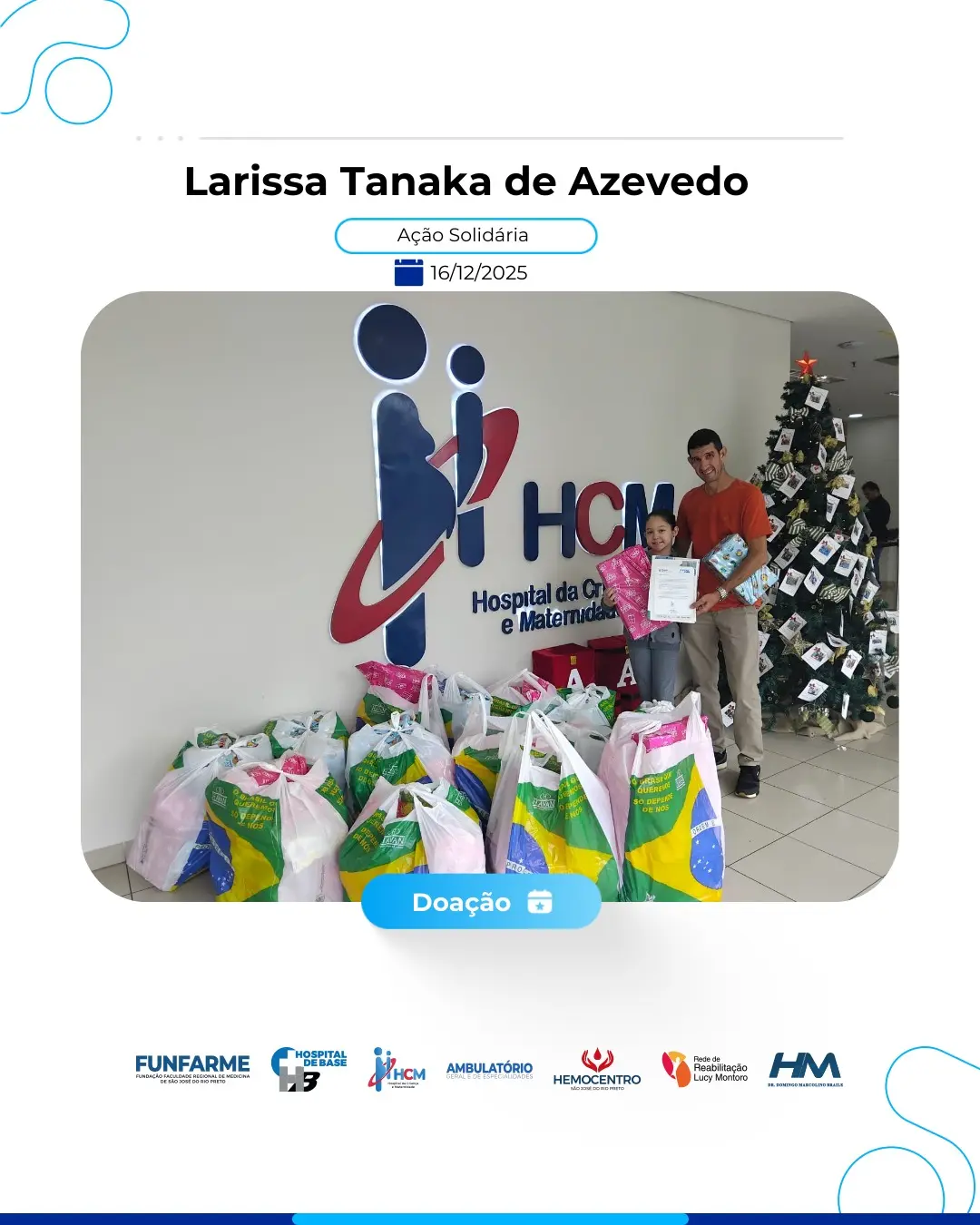 Ação de Natal - Larissa Tanaka de Azevedo