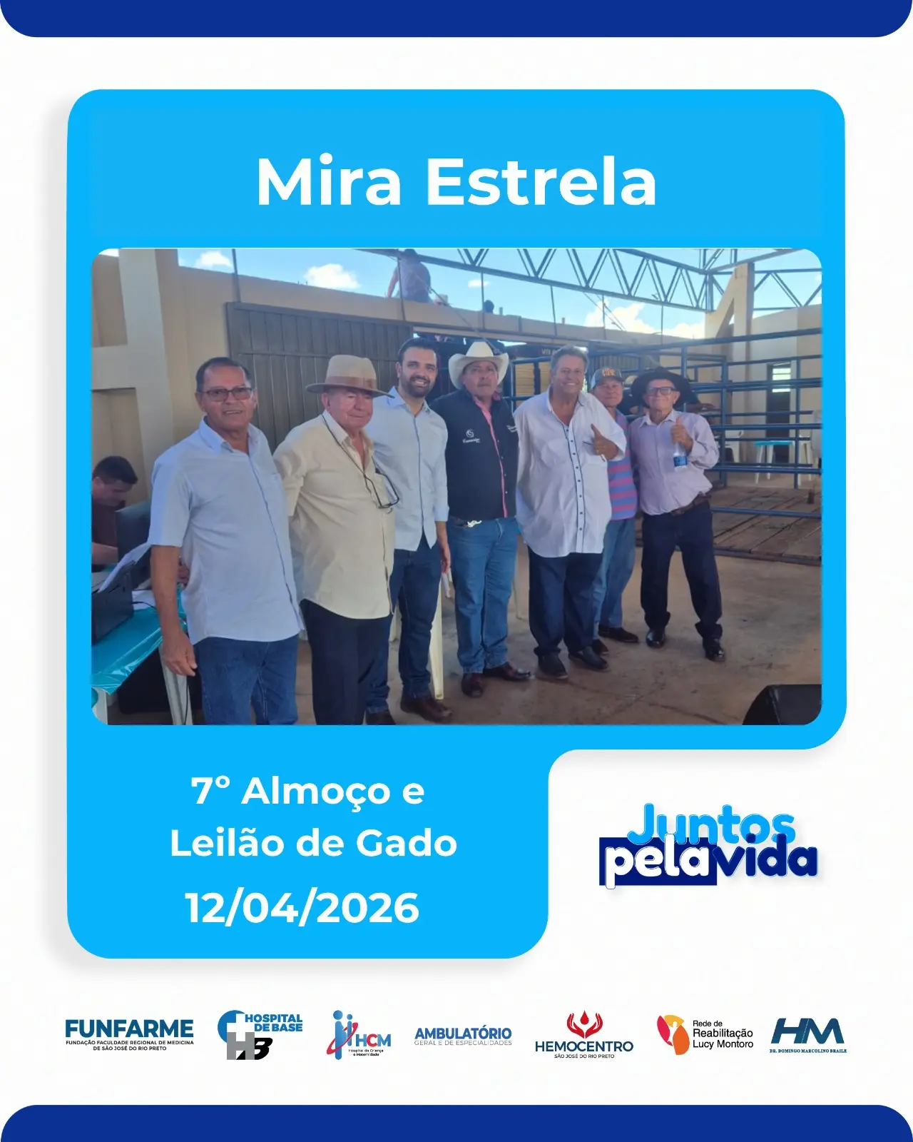 7º Almoço e Leilão de Gado de Mira Estrela-SP