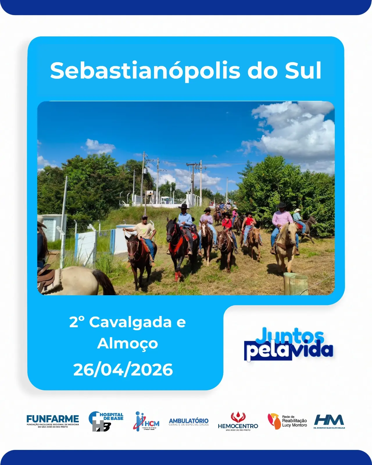 2ª Cavalgada e Almoço de Sebastianópolis do Sul-SP