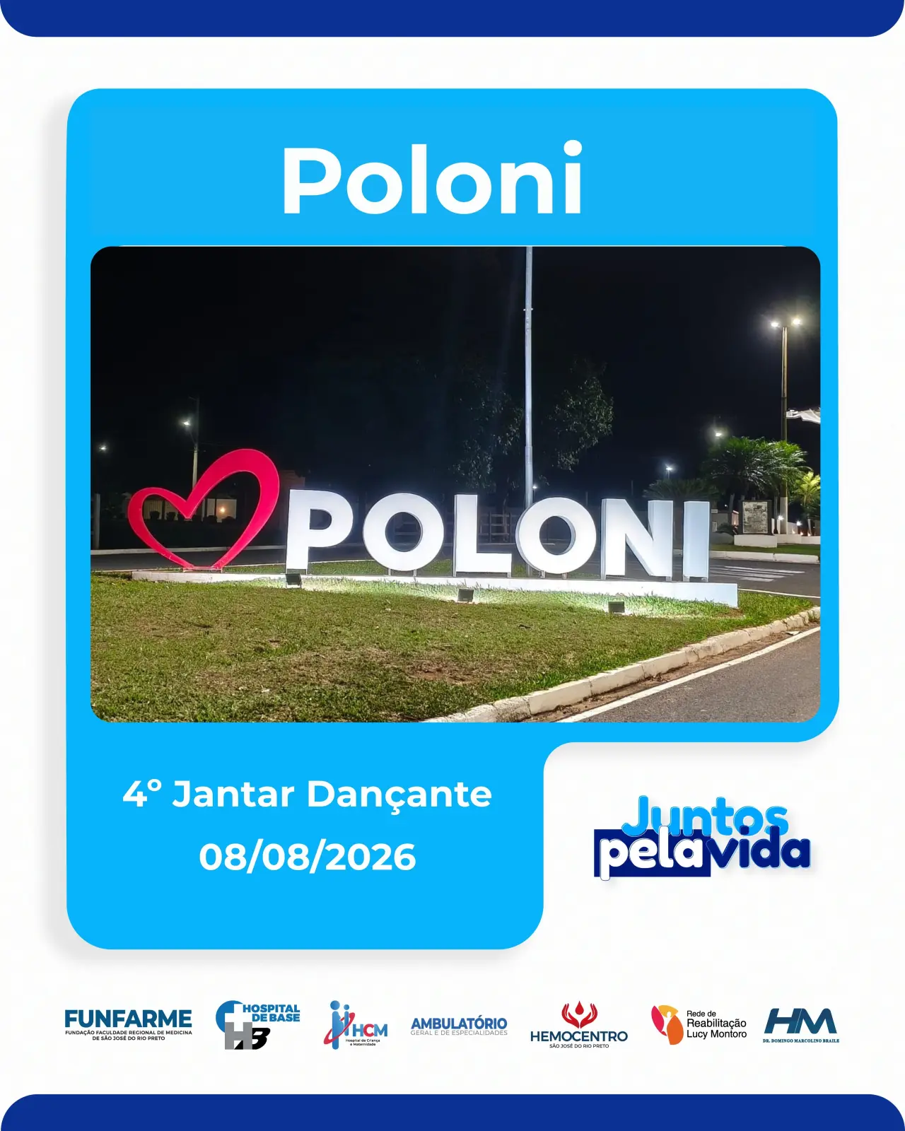 4º Jantar Dançante de Poloni-SP
