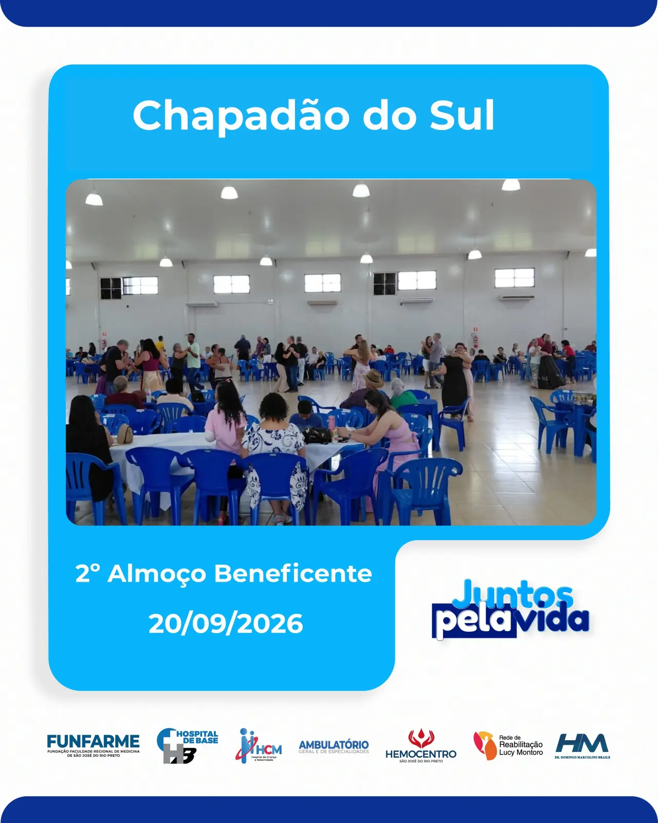 2º Almoço Beneficente de Chapadão do Sul-MS